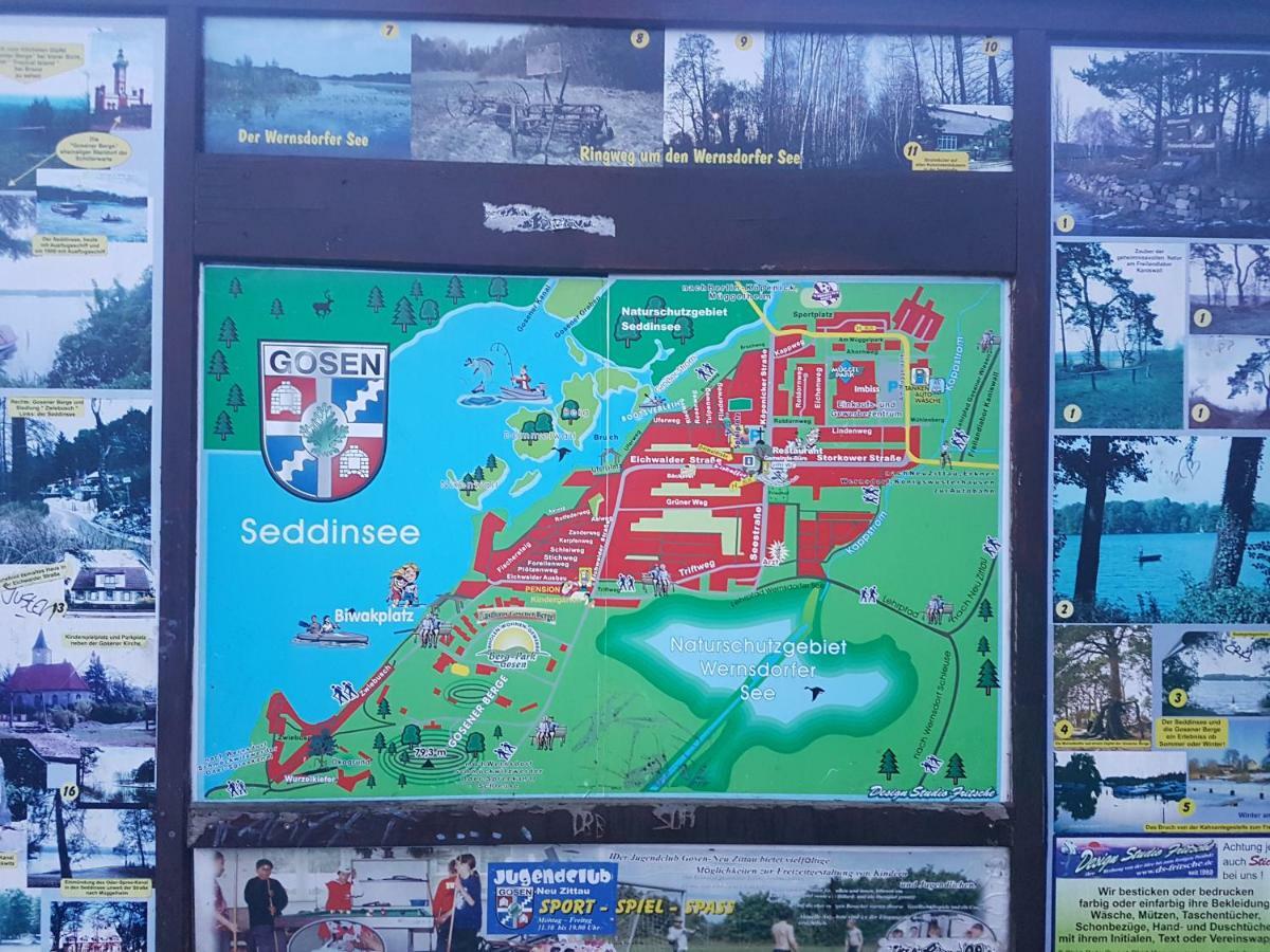 Gemuetliche Idylle Am Seddinsee Gosen Exteriör bild